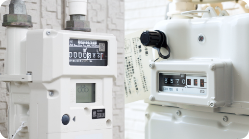 新居のガスの種類と会社を確認