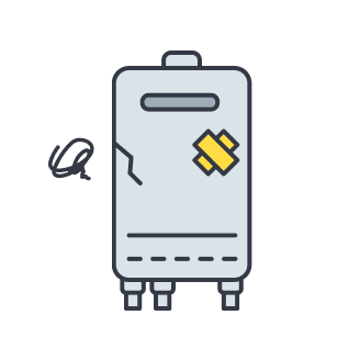 ガス機器が故障